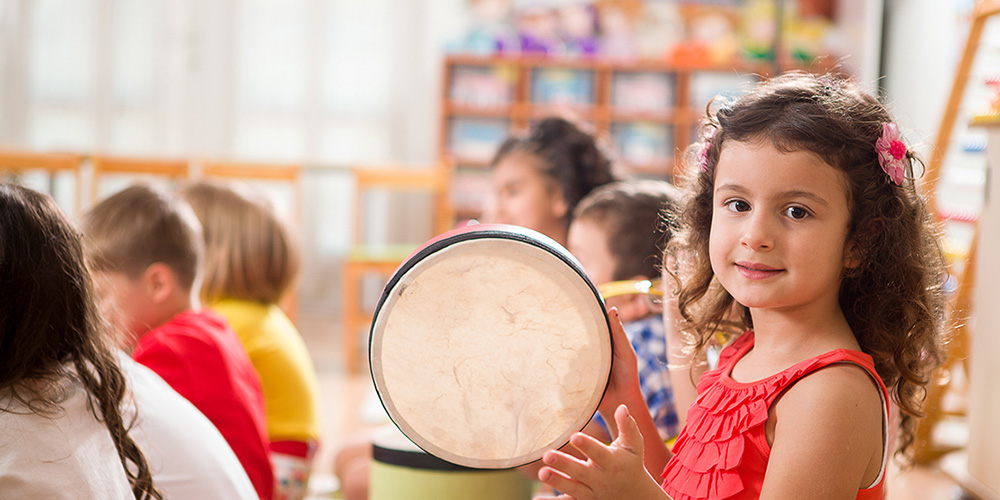 Proeven van muziek en woord in de academie van Grimbergen